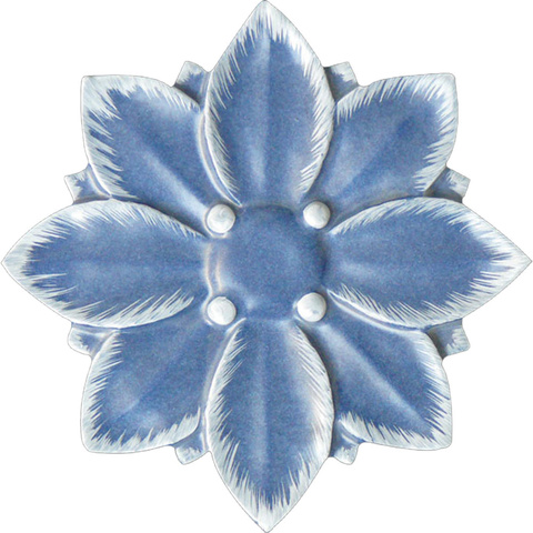 Motiv Blüte · weiß dekoriert Bild: Motiv Blüte · weiß dekoriert